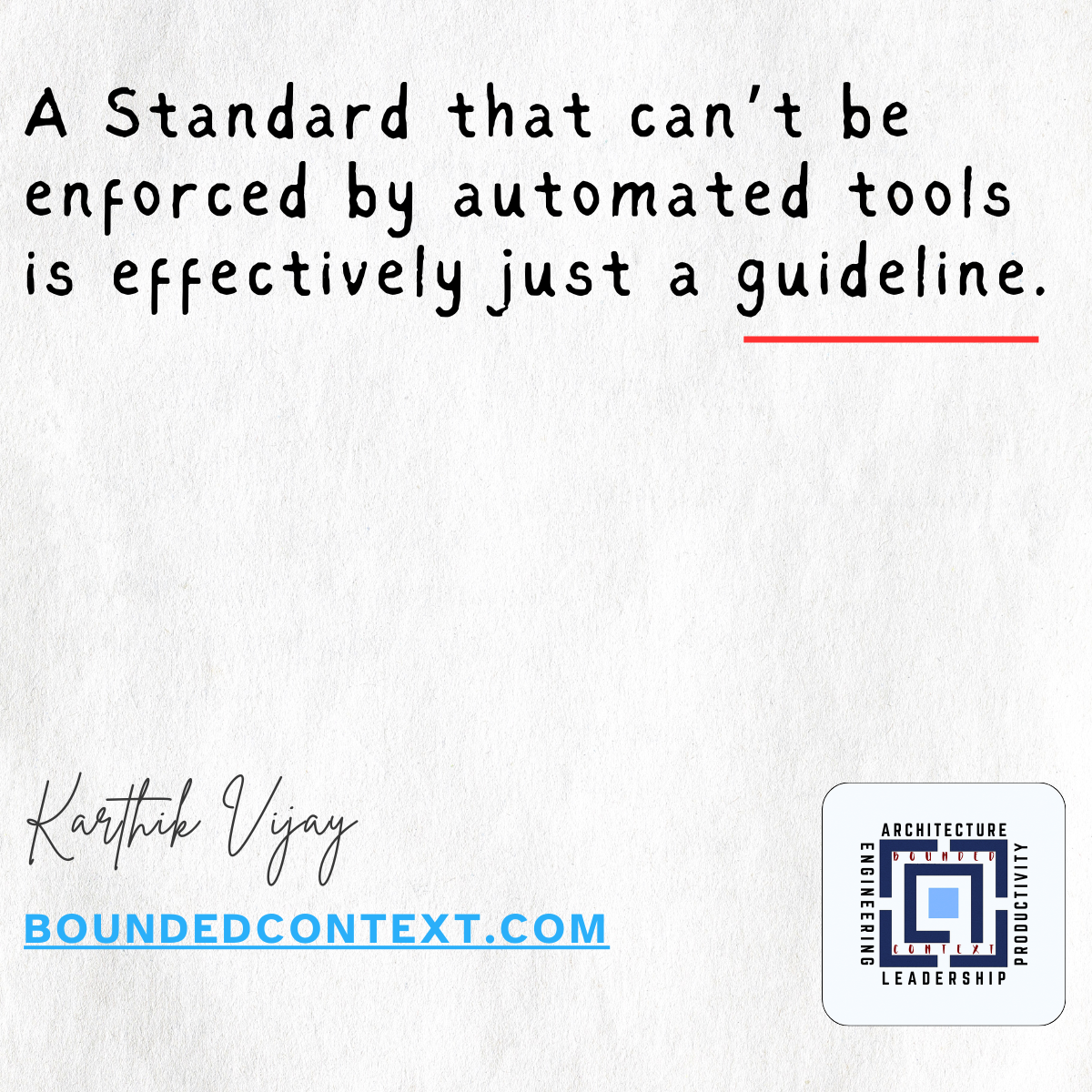 Standards Vs Guidelines